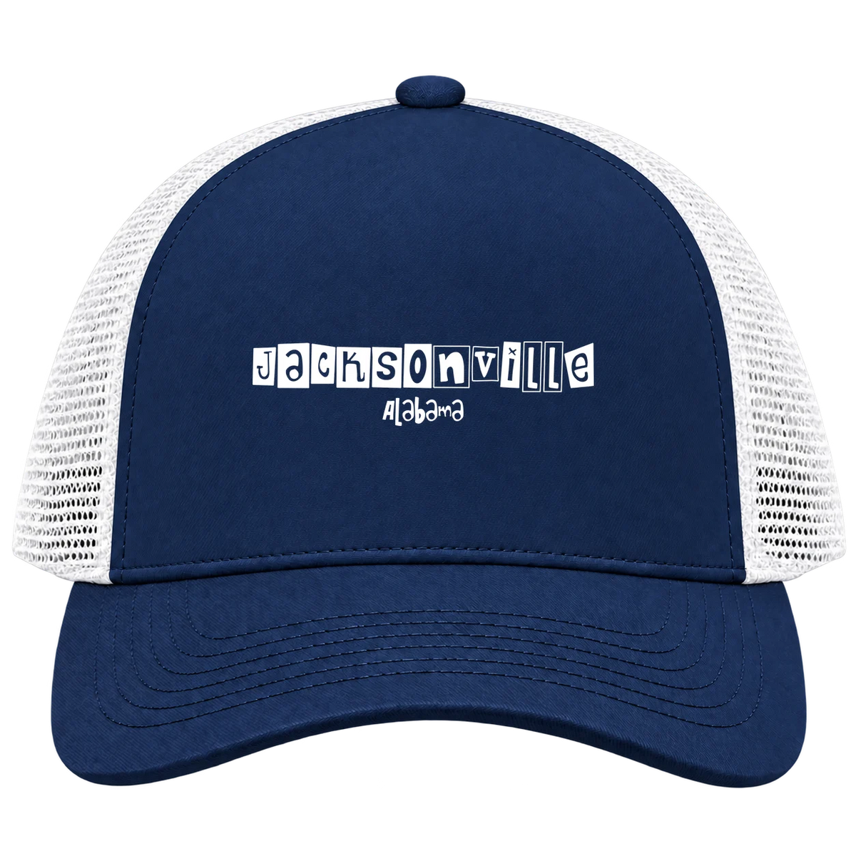 Jacksonville, Alabama Hometown Trucker Cap