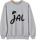 Jal, New Mexico Hometown Crewneck — Sport Grey