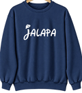 Jalapa, Indiana Hometown Crewneck — Navy