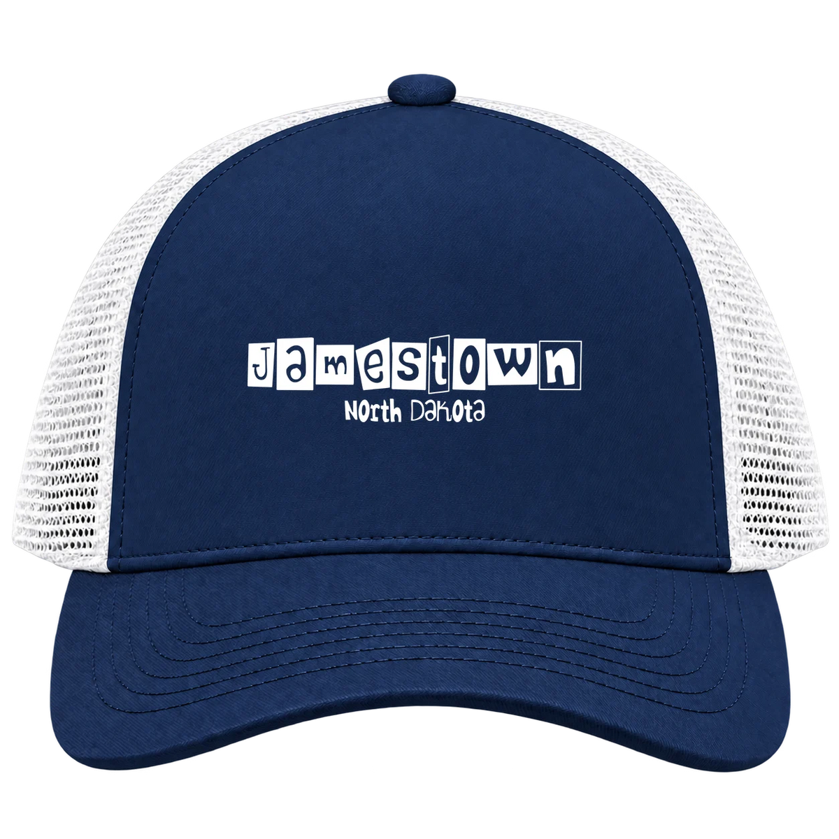 Jamestown, North Dakota Hometown Trucker Cap