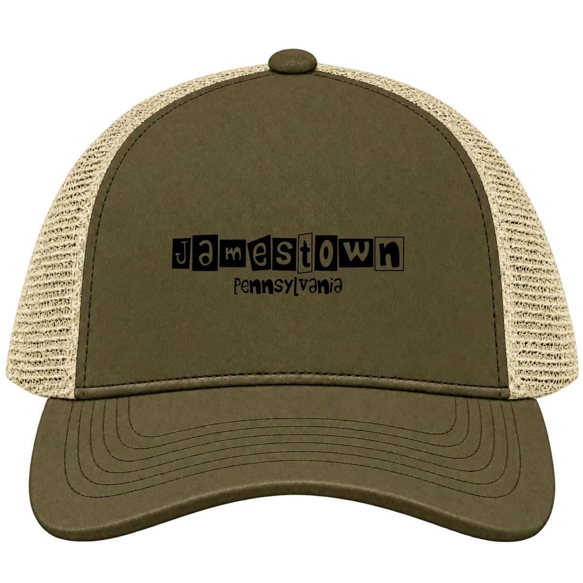 Jamestown, Pennsylvania Hometown Trucker Cap