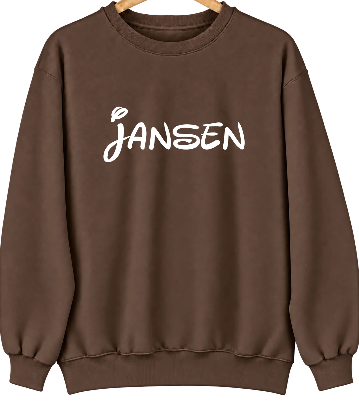 Jansen, Colorado Hometown Crewneck — Brown