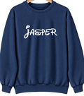 Jasper, Indiana Hometown Crewneck — Navy