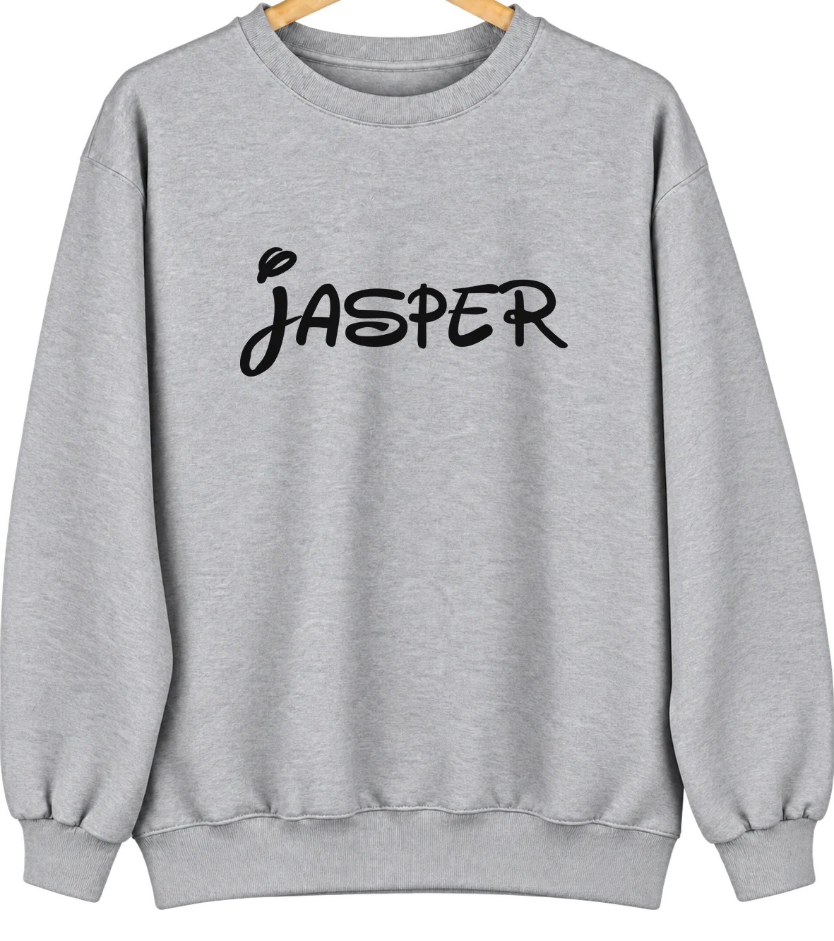 Jasper, Minnesota Hometown Crewneck — Sport Grey