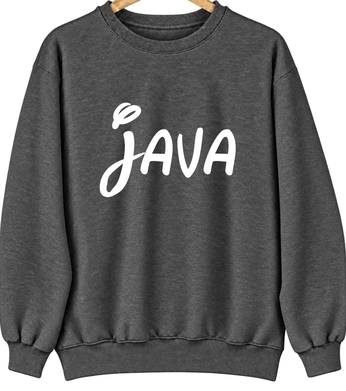 Java, South Dakota Hometown Crewneck — Dark Heather