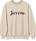 Jeffers, Minnesota Hometown Crewneck — Sand