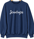 Jennings, Oklahoma Hometown Crewneck — Navy