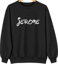 Jerome, Pennsylvania Hometown Crewneck — Black