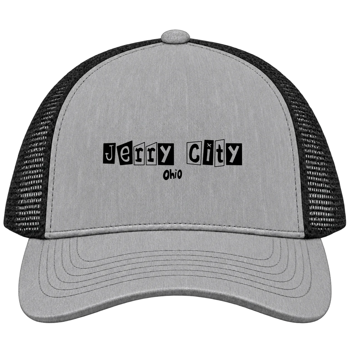 Jerry City, Ohio Hometown Trucker Cap