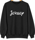 Jersey, Ohio Hometown Crewneck — Black
