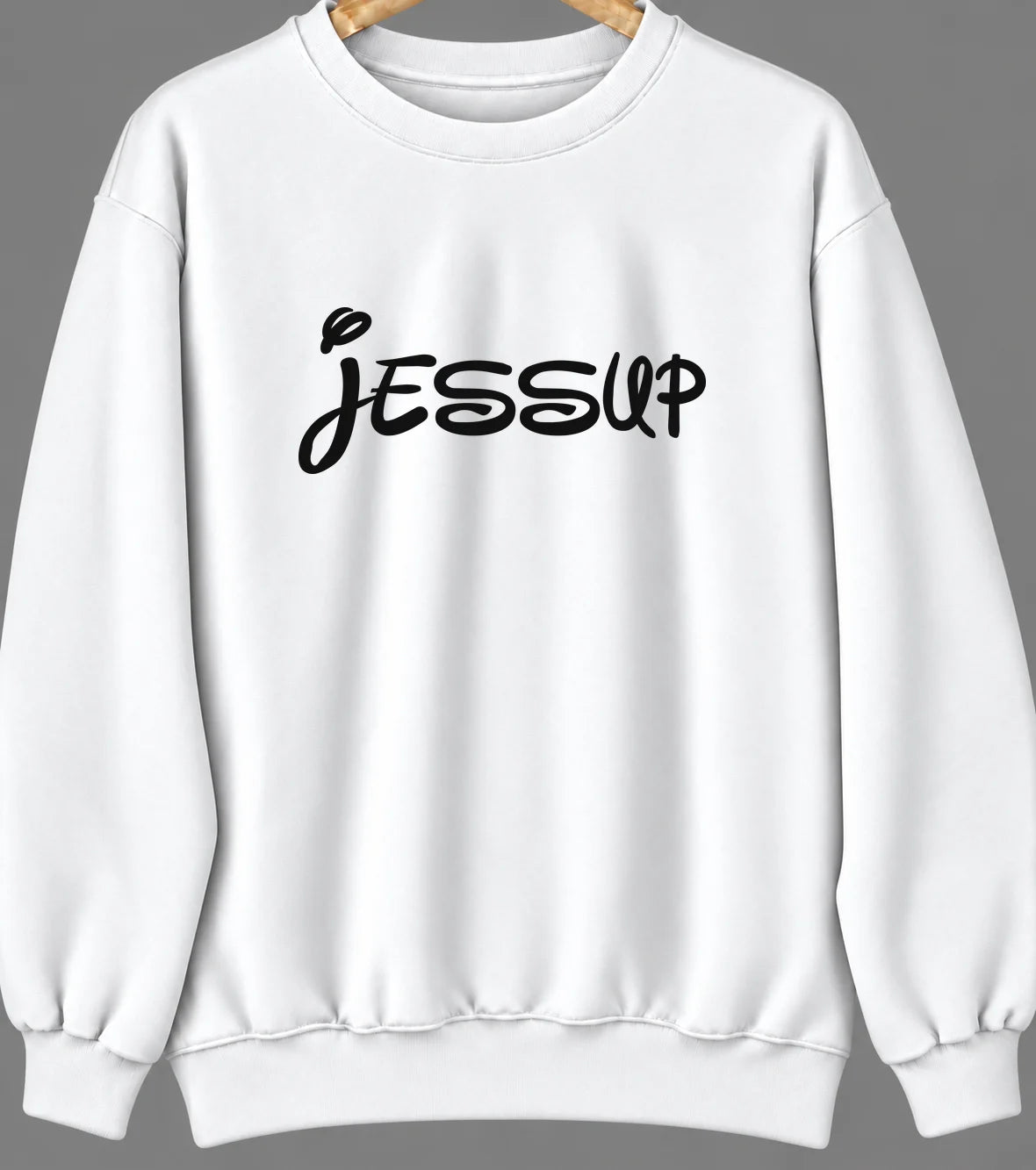 Jessup, Pennsylvania Hometown Crewneck — White