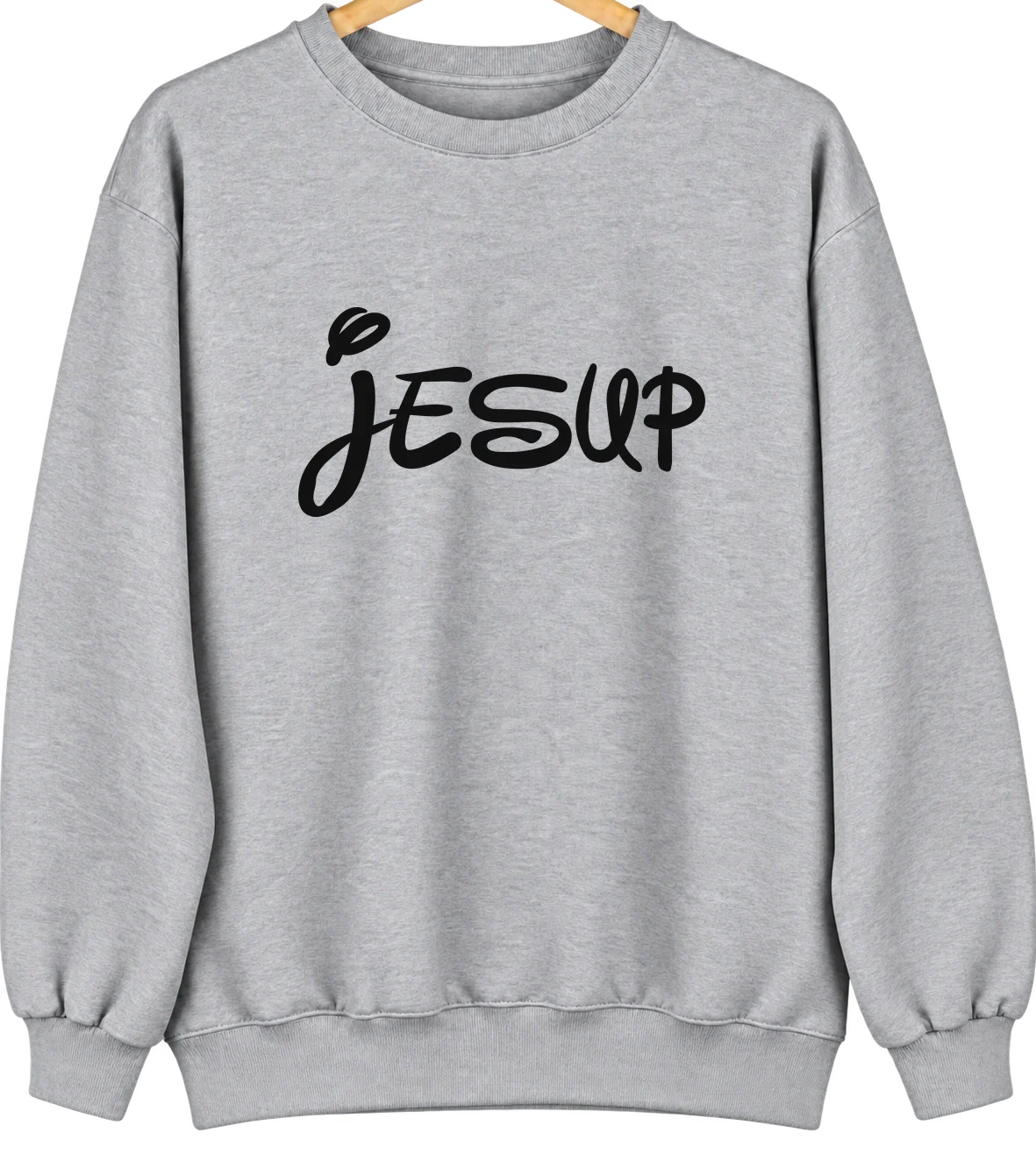 Jesup, Georgia Hometown Crewneck — Sport Grey