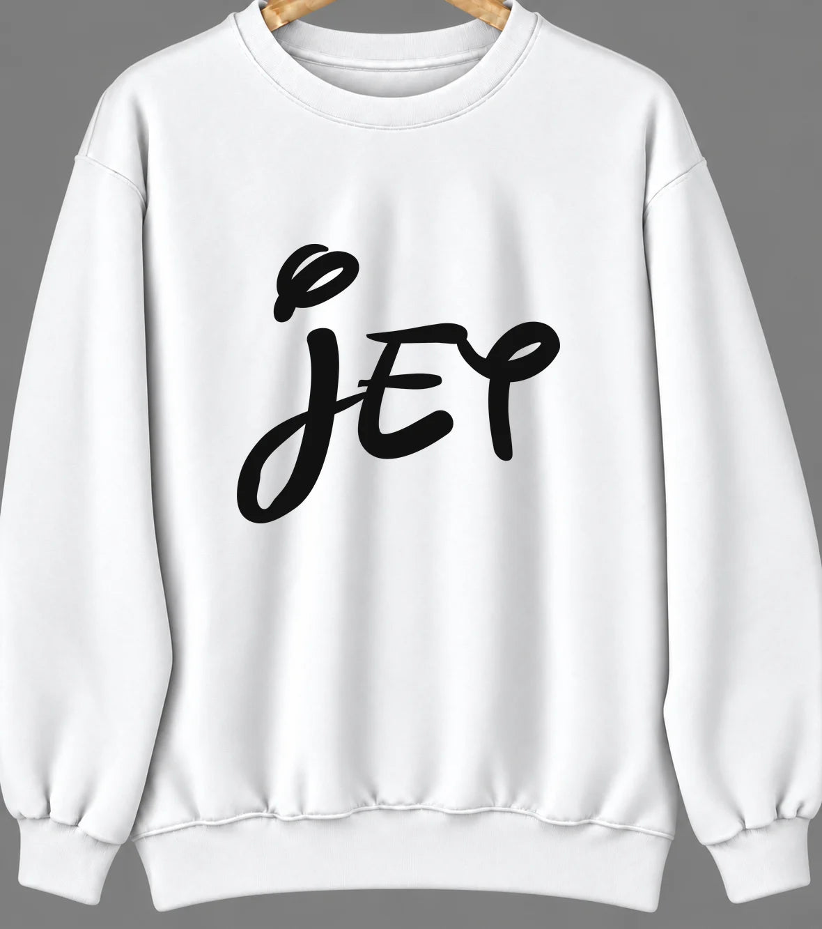 Jet, Oklahoma Hometown Crewneck — White