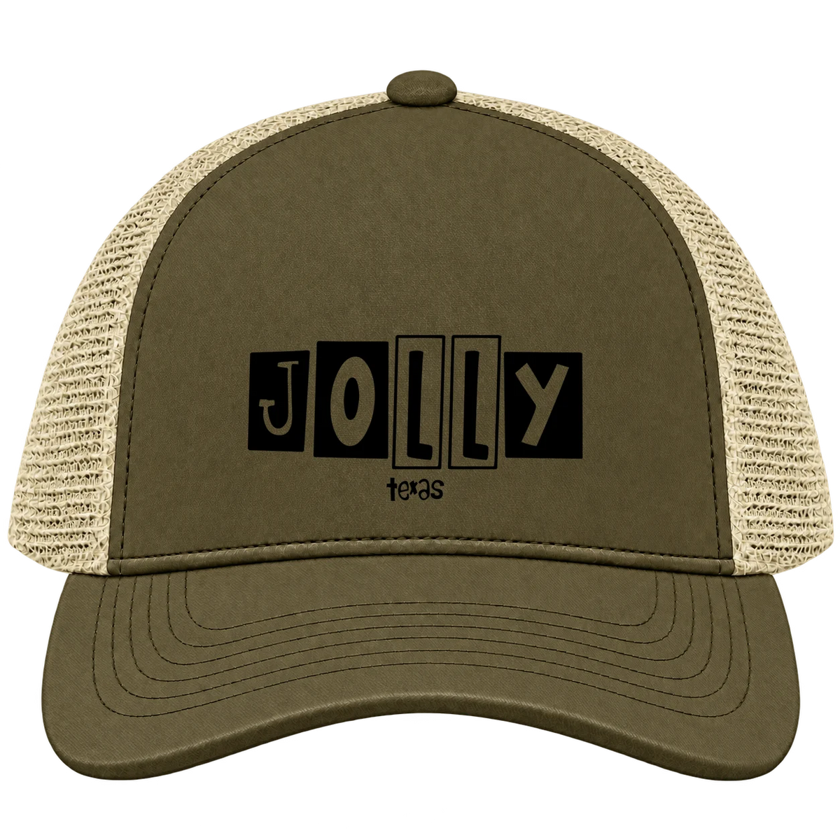 Jolly, Texas Hometown Trucker Cap