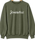 Jonesville, Virginia Hometown Crewneck — Military Green