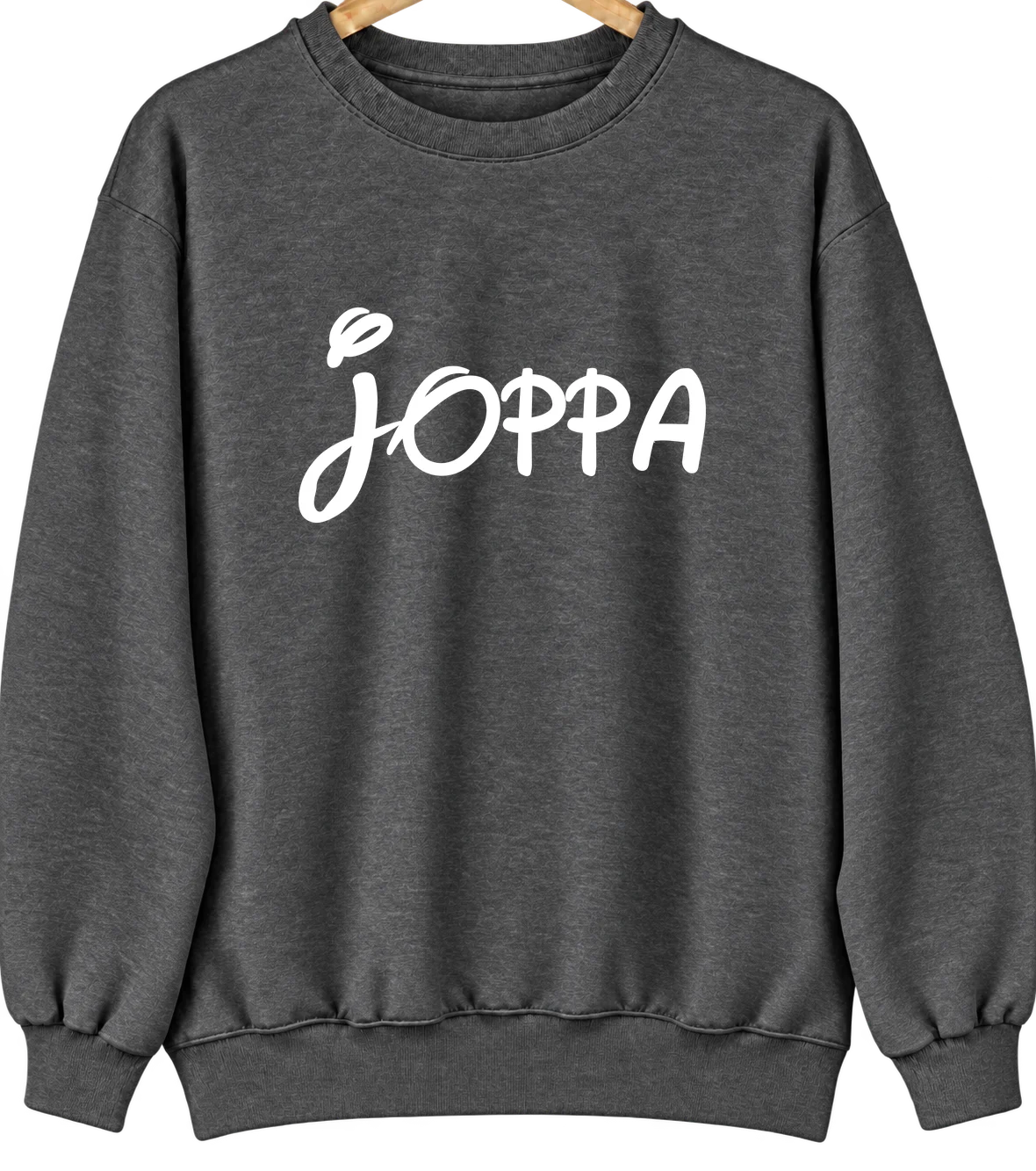 Joppa, Alabama Hometown Crewneck — Dark Heather