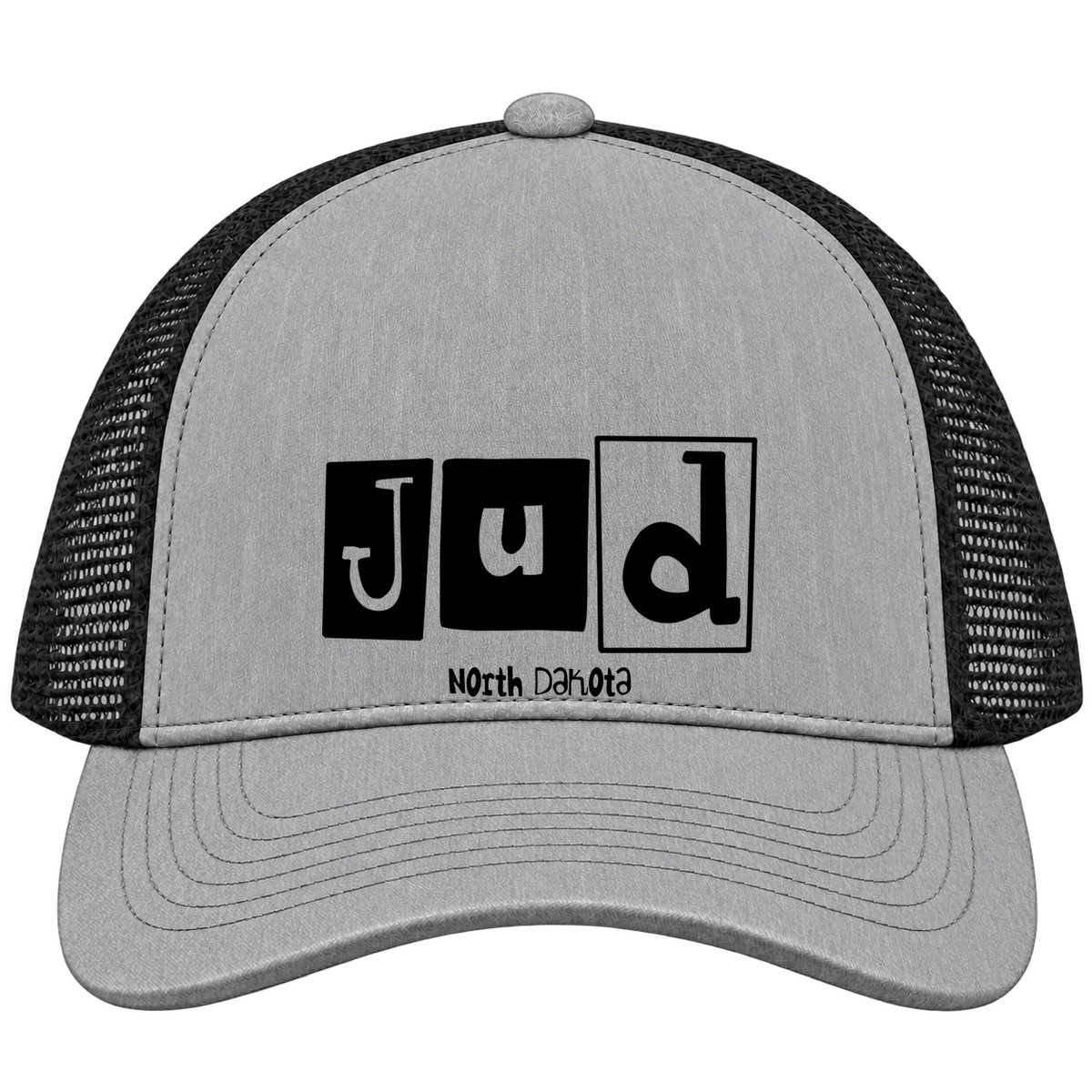 Jud, North Dakota Hometown Trucker Cap