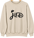 Jud, North Dakota Hometown Crewneck — Sand