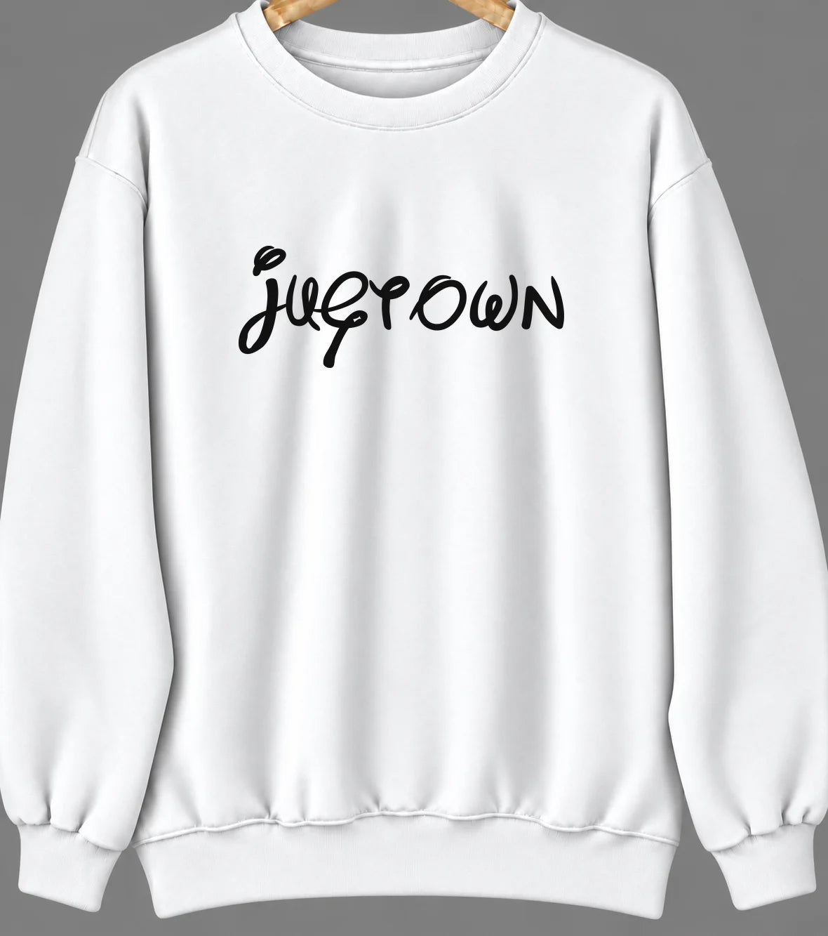 Jugtown, Pennsylvania Hometown Crewneck — White