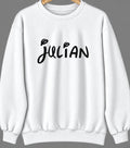 Julian, Pennsylvania Hometown Crewneck — White