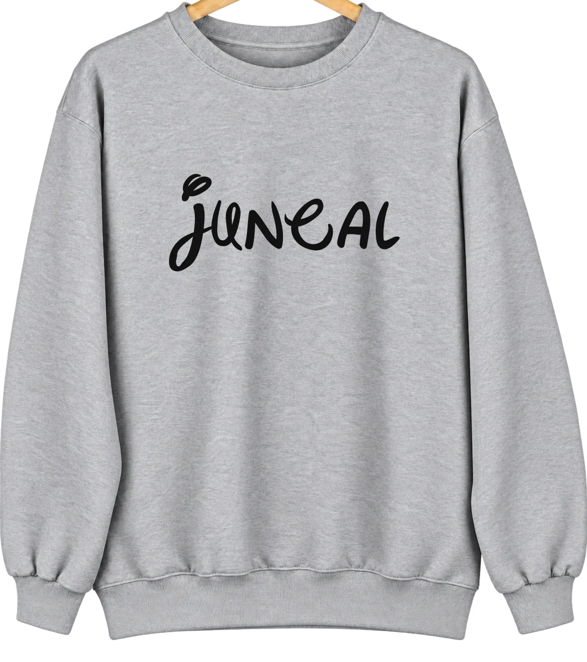 Juncal, Puerto Rico Hometown Crewneck — Sport Grey