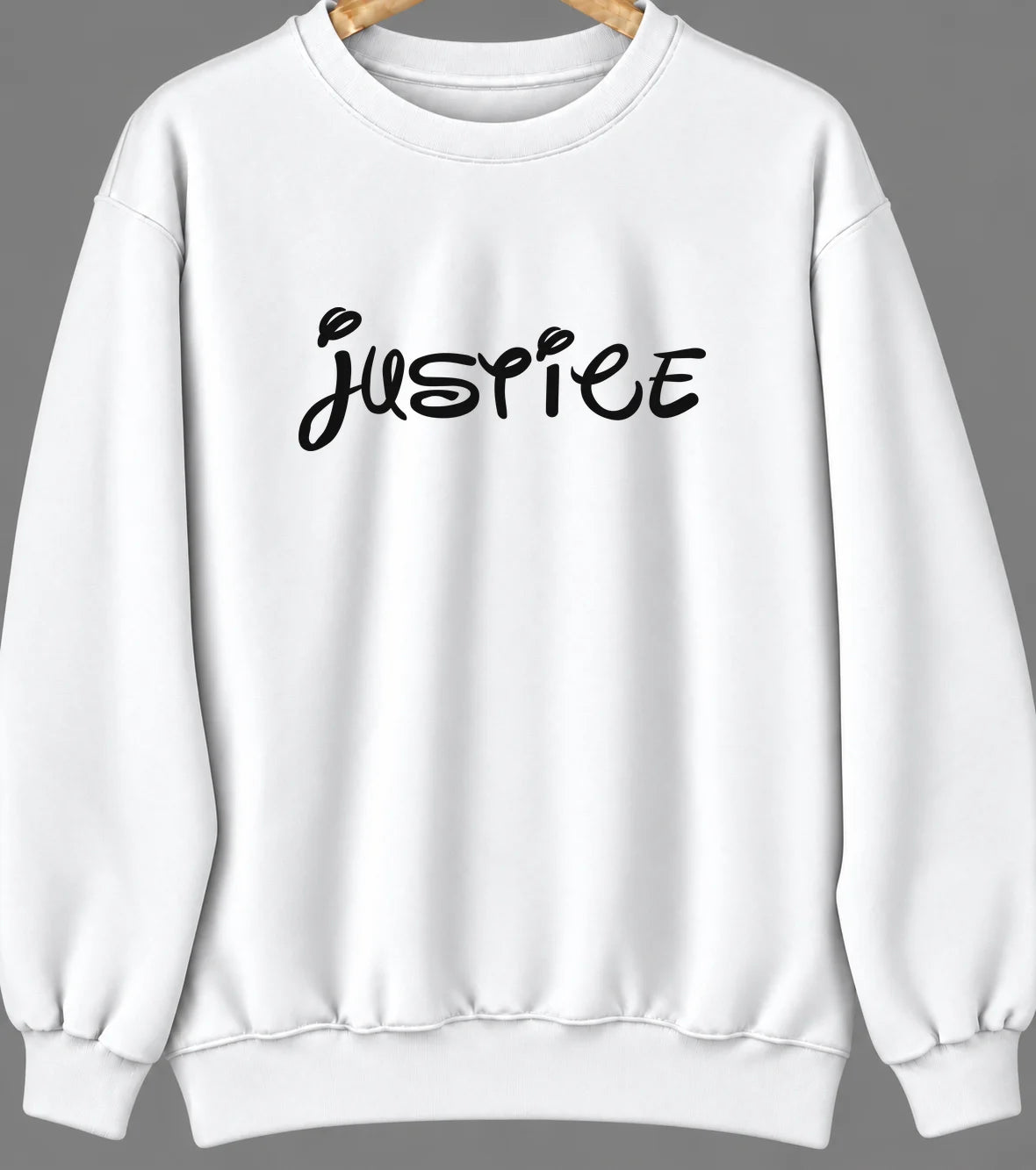 Justice, Illinois Hometown Crewneck — White