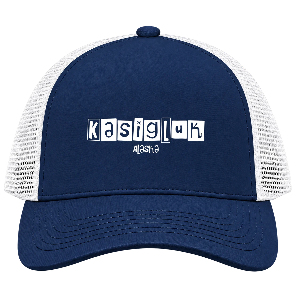 Kasigluk, Alaska Hometown Trucker Cap