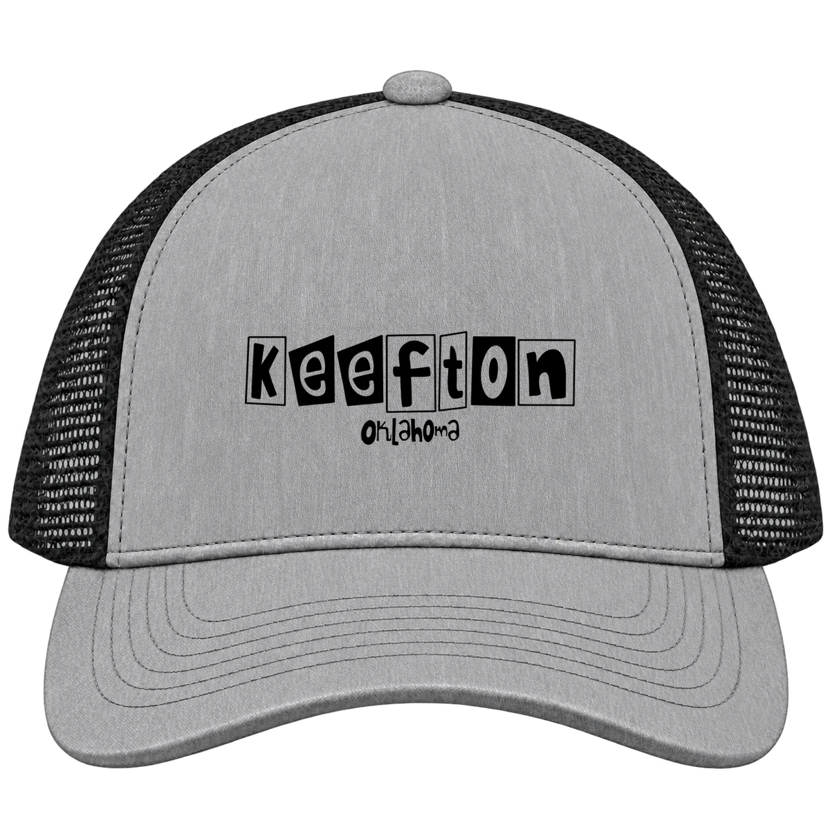 Keefton, Oklahoma Hometown Trucker Cap