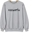 Keewatin, Minnesota Hometown Crewneck — Sport Grey