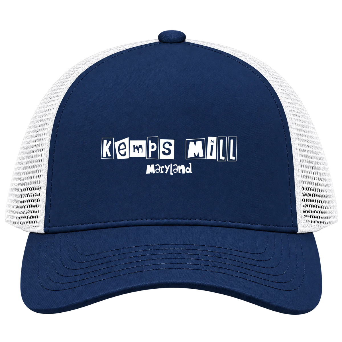 Kemps Mill, Maryland Hometown Trucker Cap