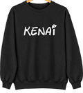 Kenai, Alaska Hometown Crewneck — Black