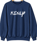 Kenly, North Carolina Hometown Crewneck — Navy