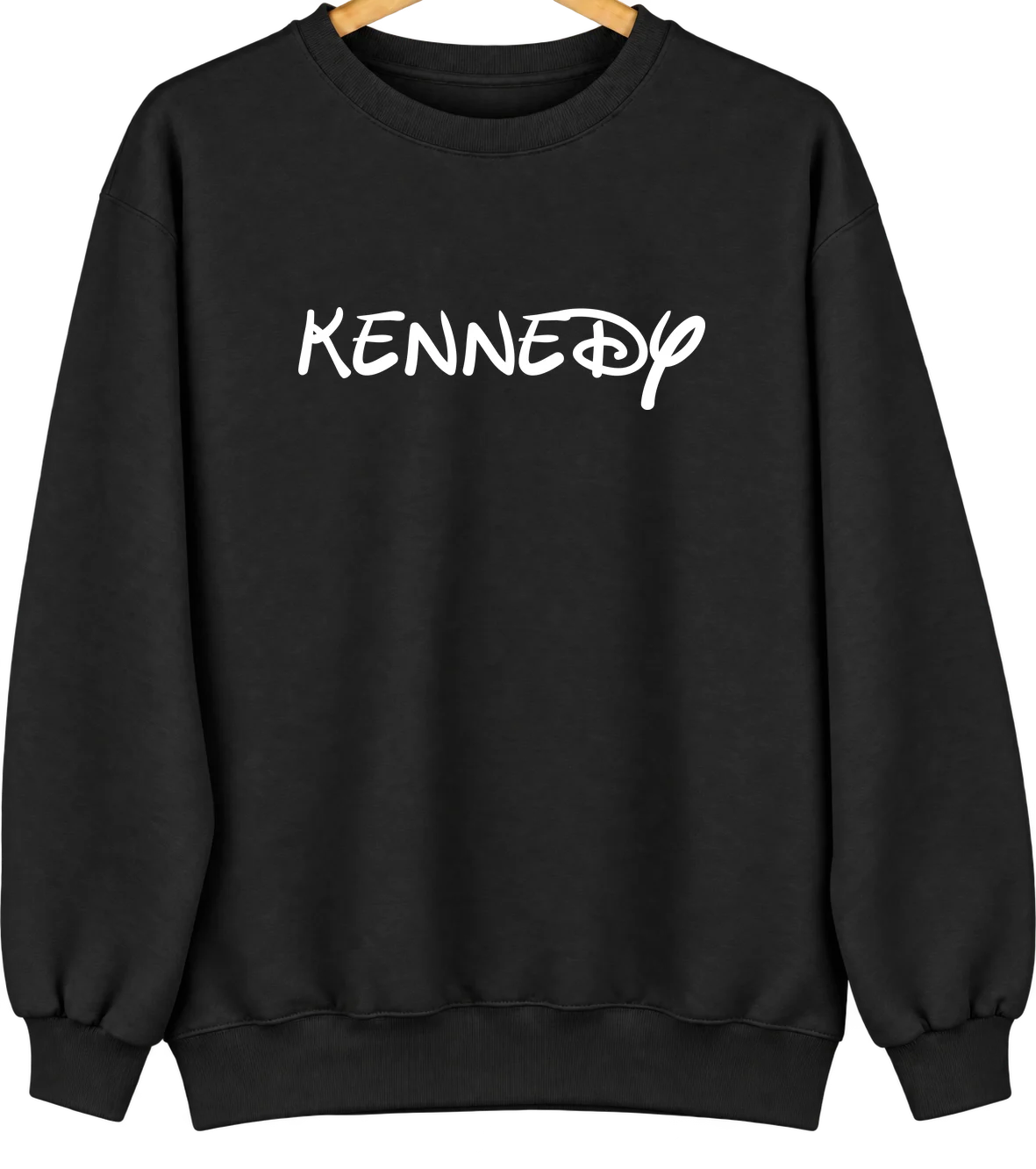 Kennedy, Minnesota Hometown Crewneck — Black