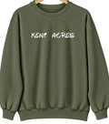 Kent Acres, Delaware Hometown Crewneck — Military Green