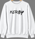 Kerby, Oregon Hometown Crewneck — White