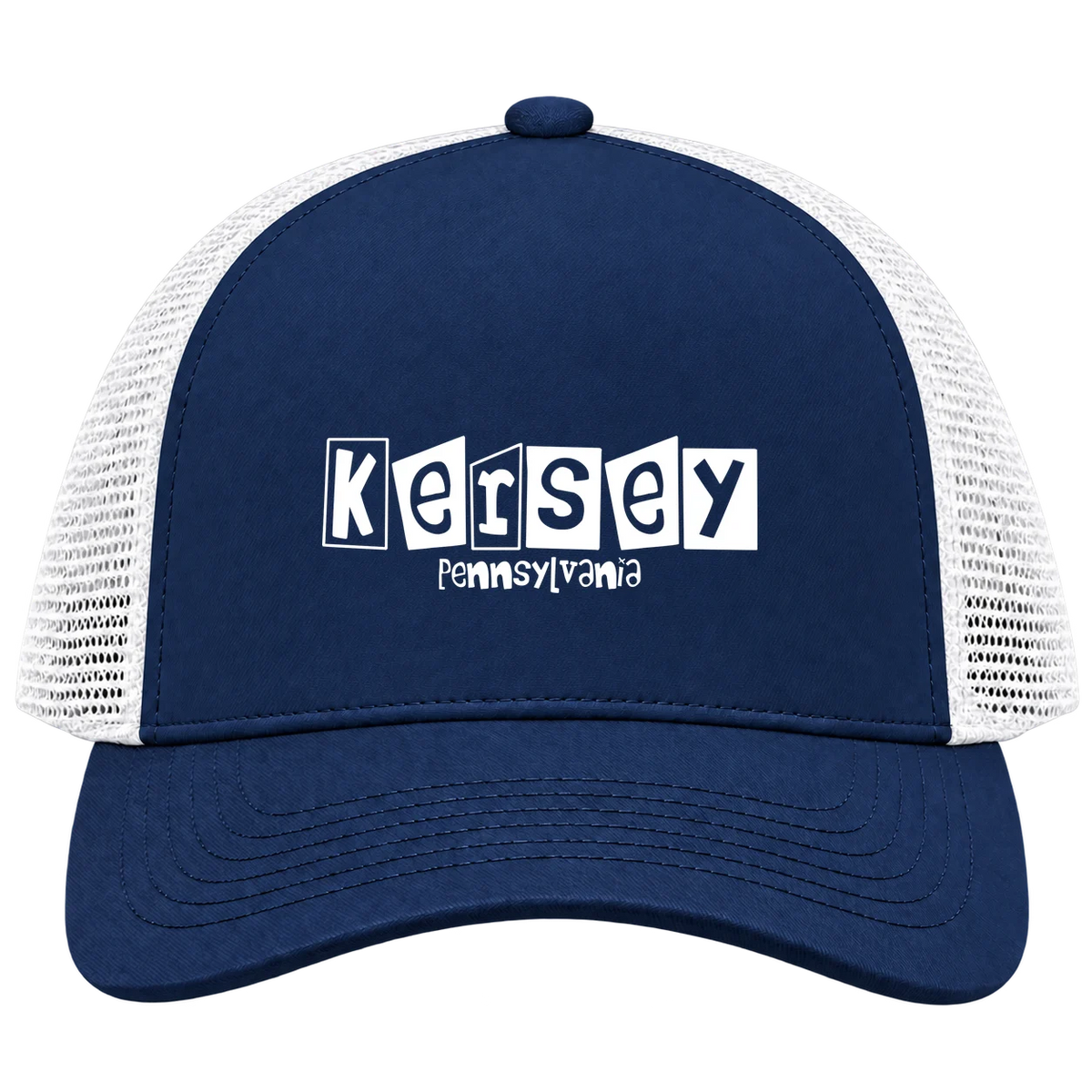 Kersey, Pennsylvania Hometown Trucker Cap