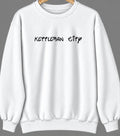 Kettleman City, California Hometown Crewneck — White