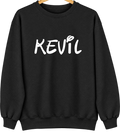 Kevil, Kentucky Hometown Crewneck — Black
