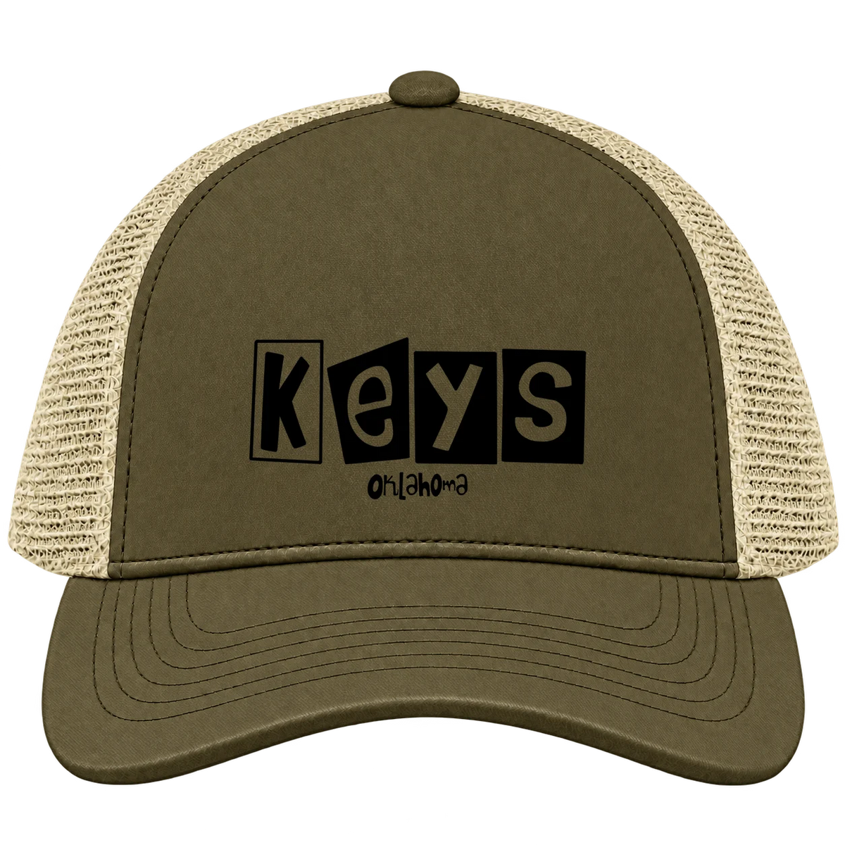 Keys, Oklahoma Hometown Trucker Cap