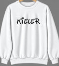 Kieler, Wisconsin Hometown Crewneck — White
