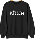 Killen, Alabama Hometown Crewneck — Black