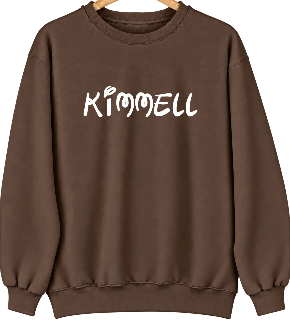 Kimmell, Indiana Hometown Crewneck — Brown