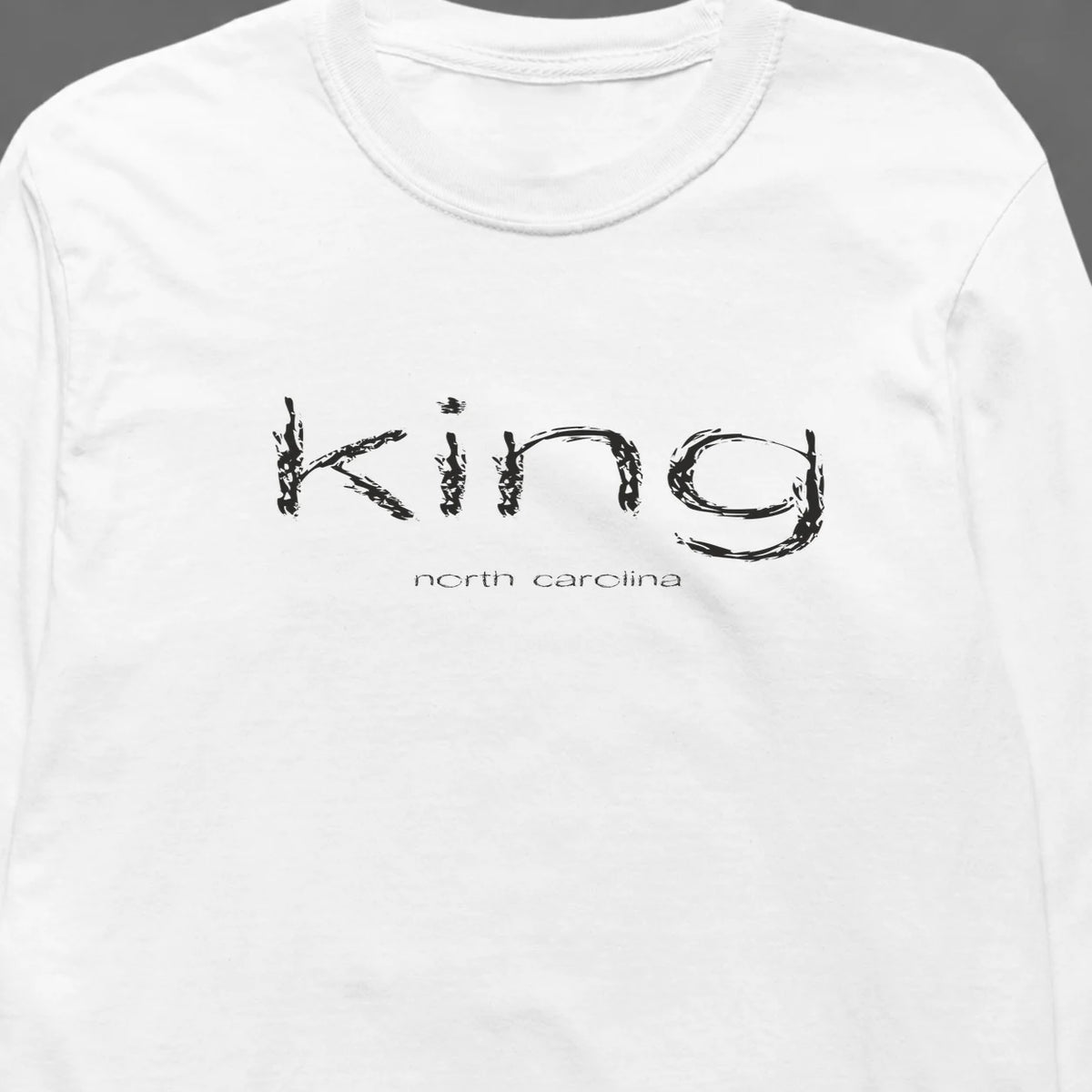 King, North Carolina Hometown Long-Sleeve