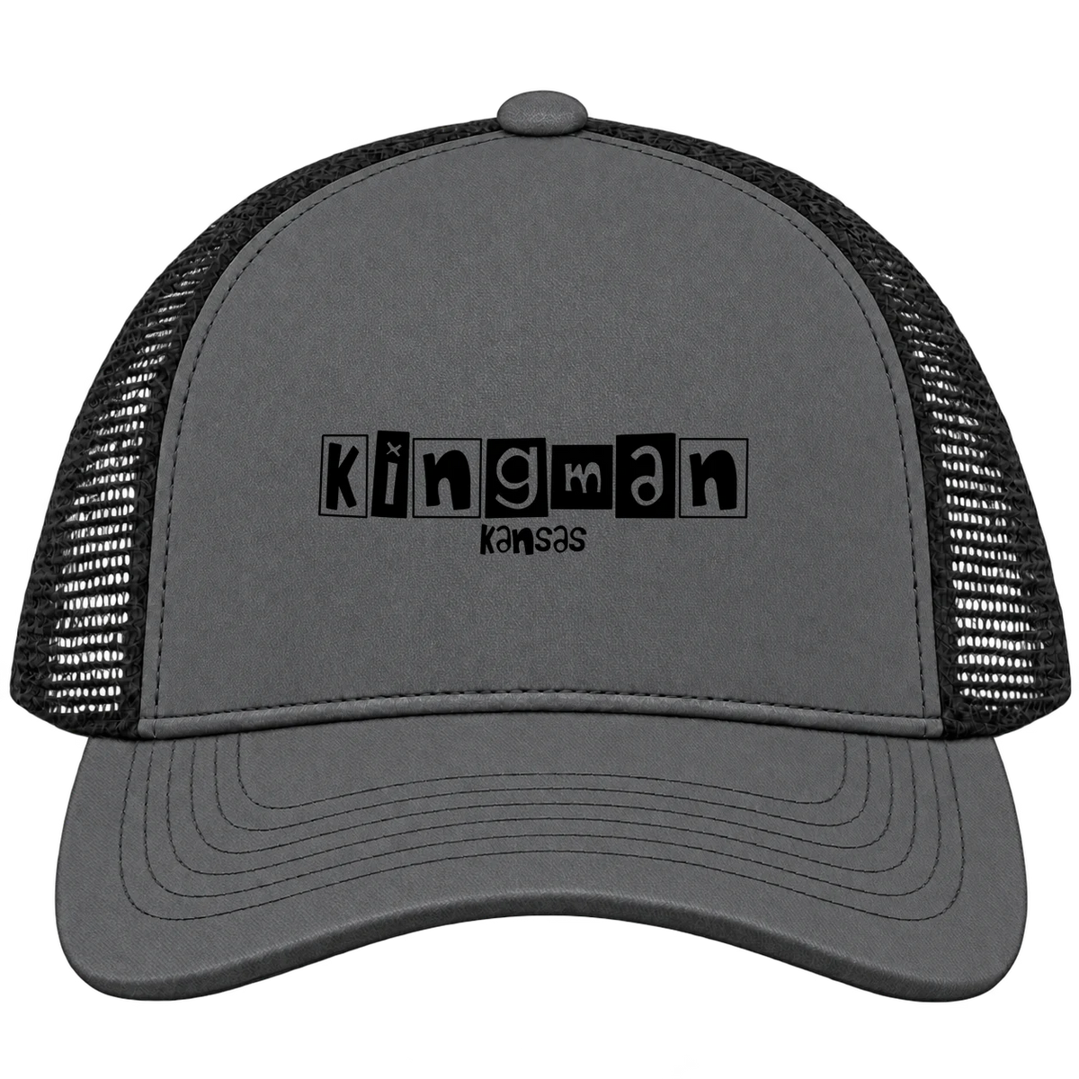 Kingman, Kansas Hometown Trucker Cap