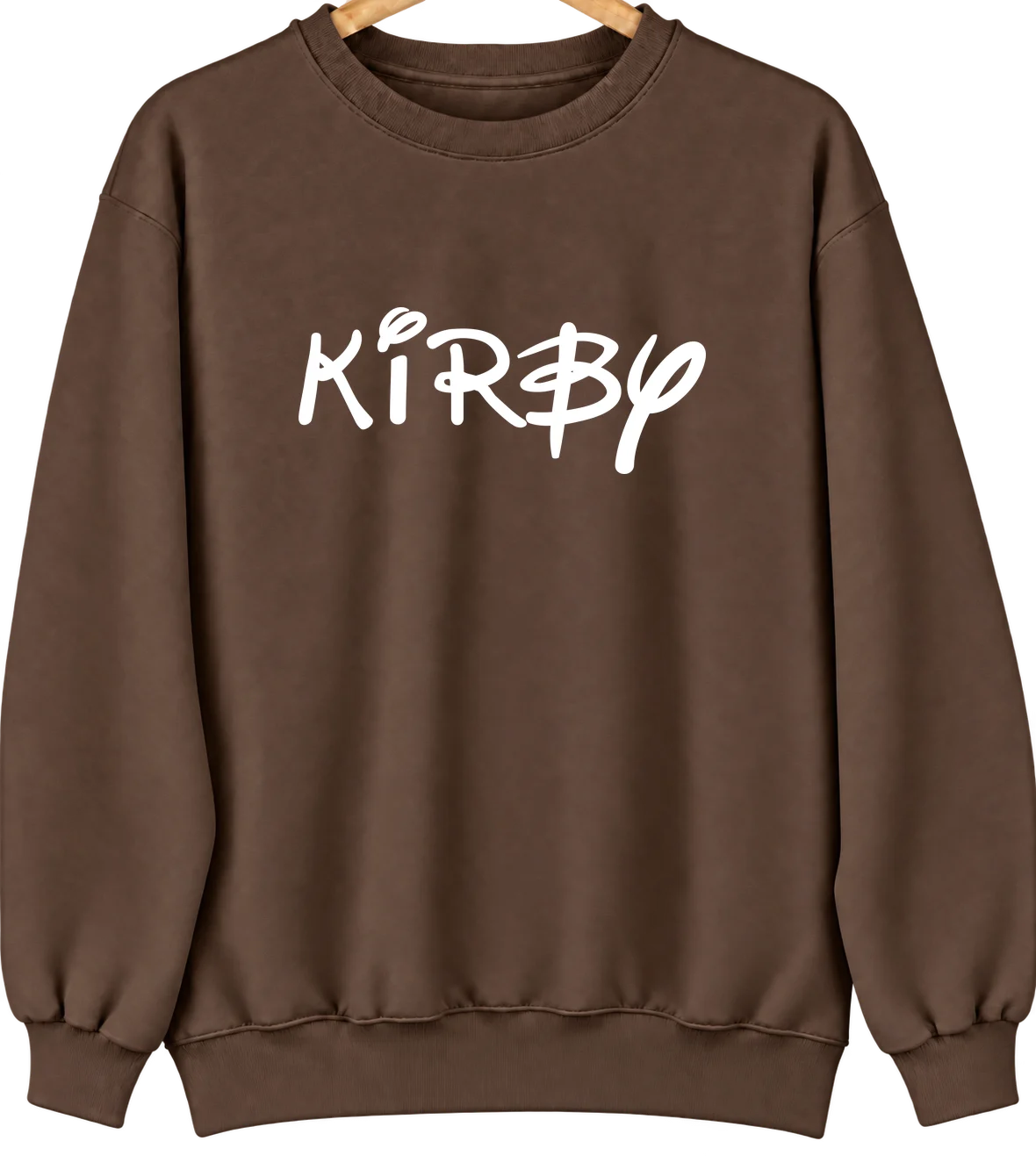 Kirby, Wyoming Hometown Crewneck — Brown