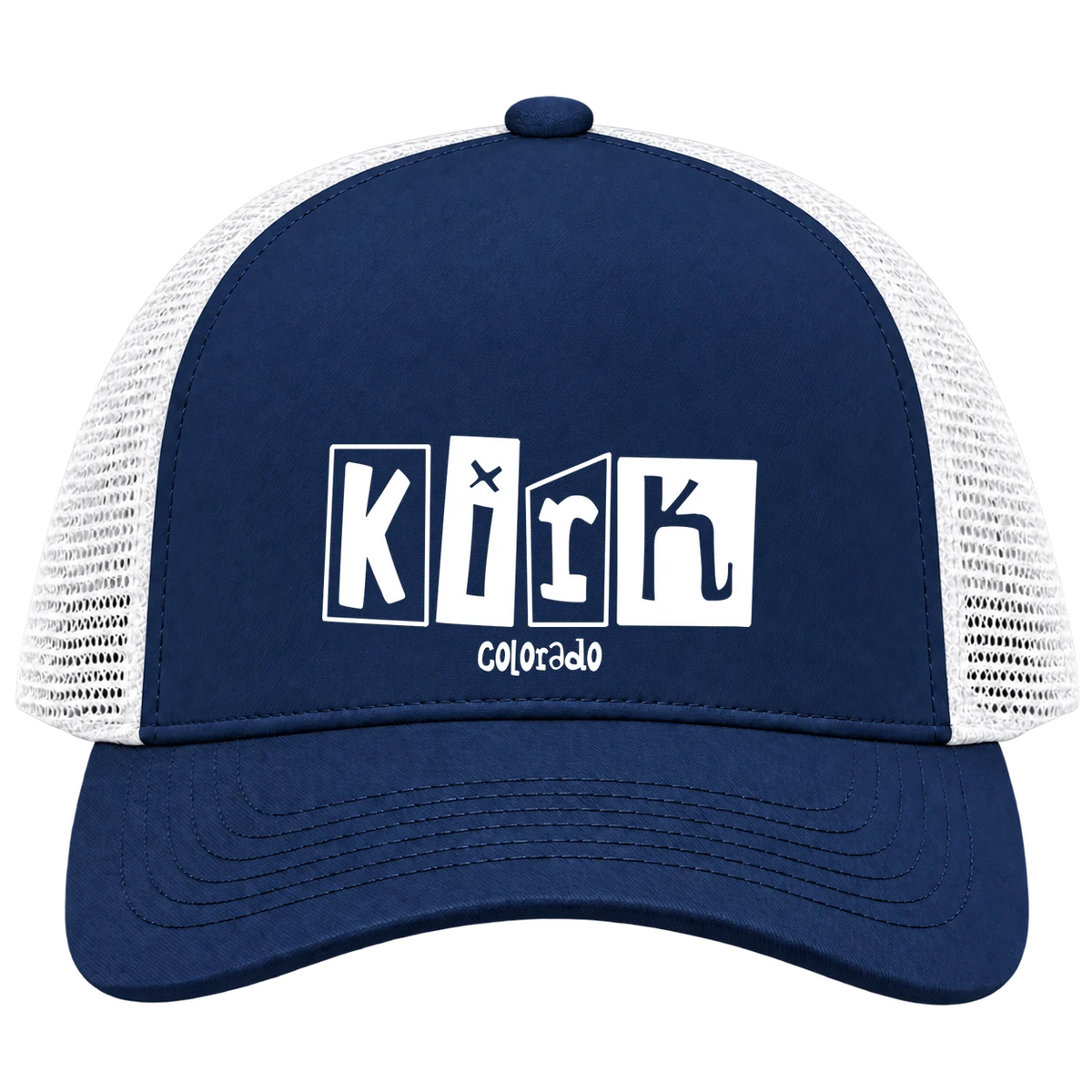 Kirk, Colorado Hometown Trucker Cap