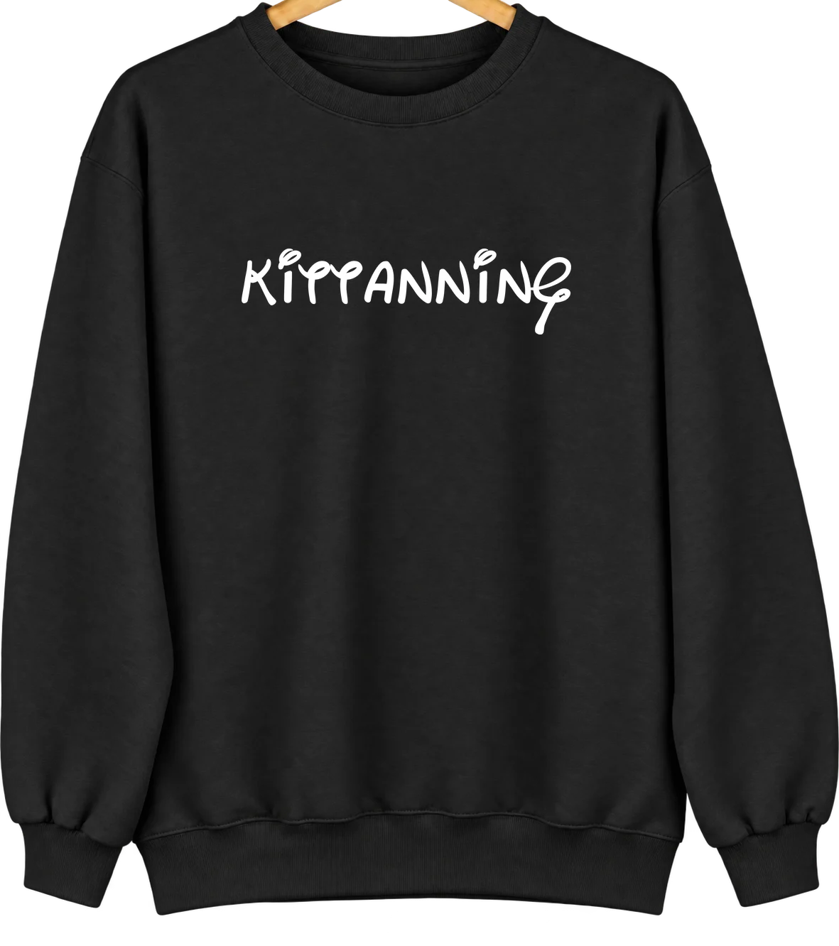 Kittanning, Pennsylvania Hometown Crewneck — Black
