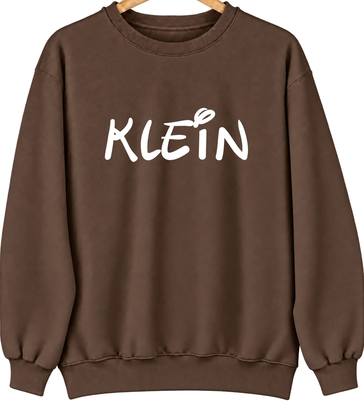 Klein, Montana Hometown Crewneck — Brown