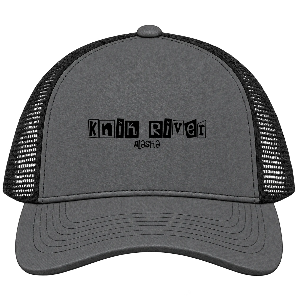 Knik River, Alaska Hometown Trucker Cap