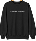 La Cañada Flintridge, California Hometown Crewneck — Black